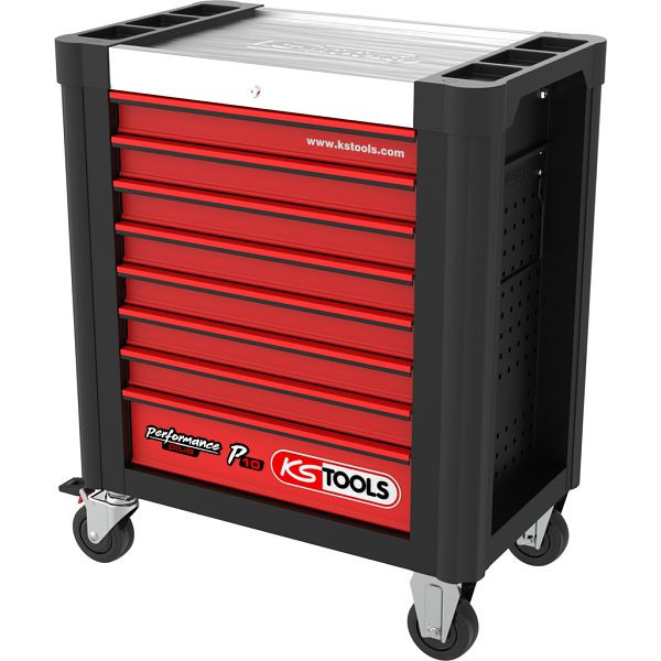 KS Tools PERFORMANCEplus desserte d'atelier P10 avec 8 tiroirs, 873.0008