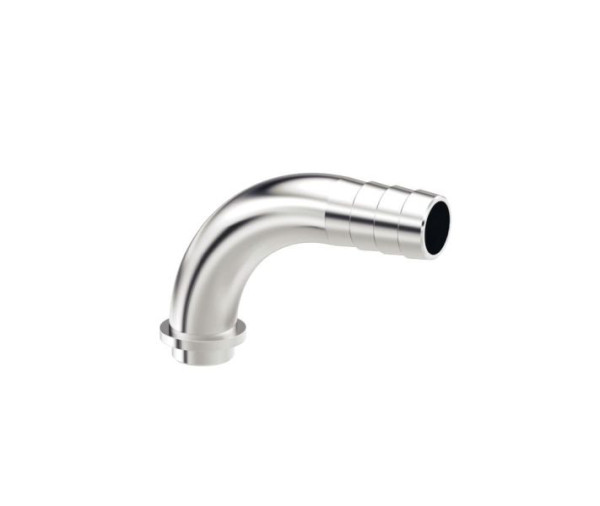 Adaptateur de tuyau IKA 90° pour montage sur la pompe, coude Olive 90° pour pompe, 0025007462