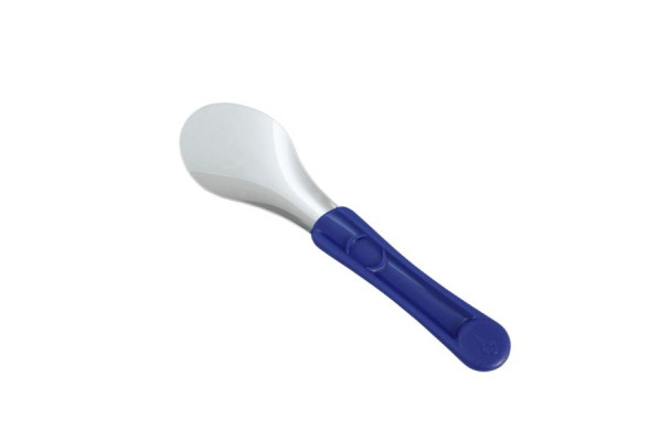 Spatule à glace Schneider petit modèle, 260 mm, avec manche en plastique bleu, 195100