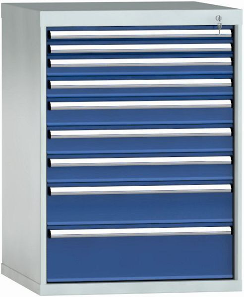 Armoire à tiroirs KLW, 1000 x 725 x 750 mm, 36x36 éléments, SGB1000-09EP-001
