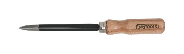KS Tools Grattoir creux triangulaire, 320 mm, 150.2242