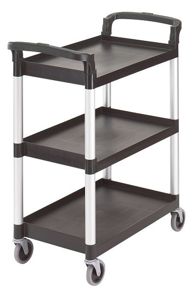 Chariot Fermé Cambro 3 Étages Noir, BC331KD110
