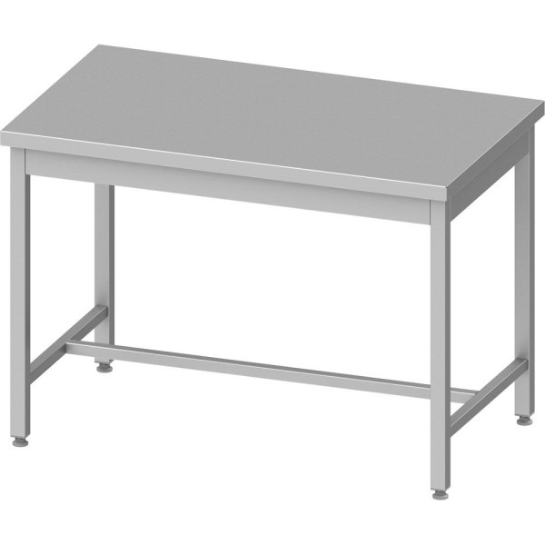 Table de travail Stalgast ECO sans base 800x700x850 mm, avec montants sans dosseret, à monter soi-même (AISI201), DAT08761