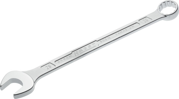 Clé mixte Hazet, profil de traction extérieur double hexagonal, 29 mm, 600N-29