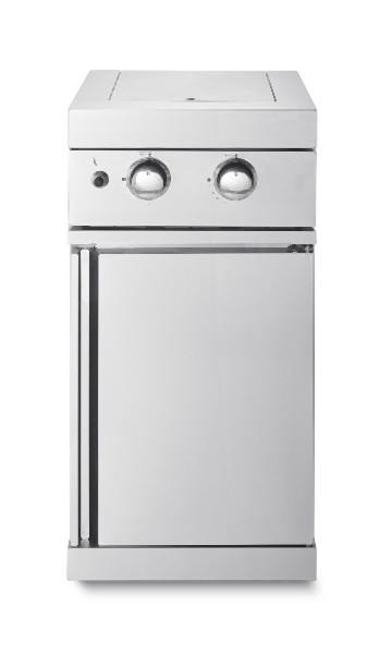 Module Myoutdoorkitchen avec double brûleur latéral, Collection Stainless, 7910