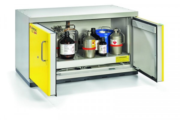 Armoire de sécurité Düperthal pour liquides inflammables Type 90 UTS ergo LT-5 avec puisard de sol, 29-061157-001