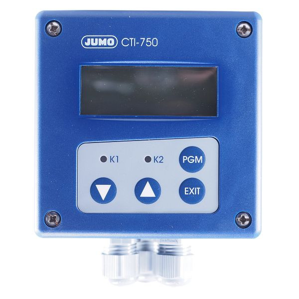 Transmetteur inductif JUMO, température maxi : 140 °C, acier inoxydable 316 Ti, longueur d'insertion : 75 mm, 00551874