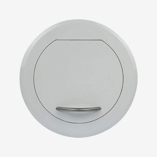 Porte d'insertion HKW STYLO S, blanc Ø 250 mm, goulotte à linge, 97001