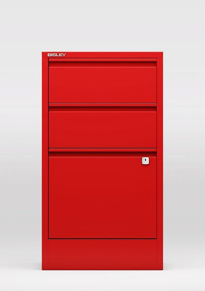 Bisley Home Filer, 2 universels, 1 tiroir HR, rouge cardinal, HF3670