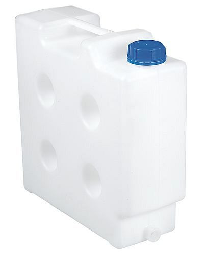 Bidon peu encombrant DENIOS, volume 10 litres, avec raccord fileté, 257-569