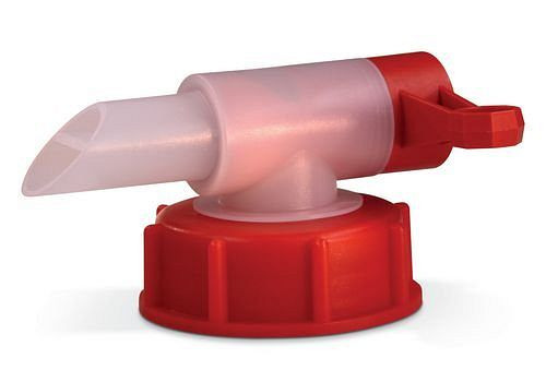 Robinet de vidange DENIOS pour récipients en plastique H 51, filetage Ø 55 mm, 123-555