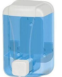 Distributeur de savon liquide RMV 500 ml plastique montage mural bleu, RMV20.006