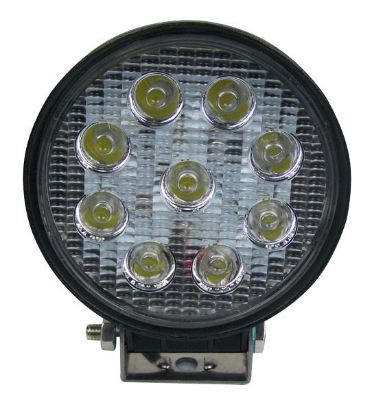 Phares de travail LED Berger & Schröter ronds 9x3 W, 1890 lumens, 20213