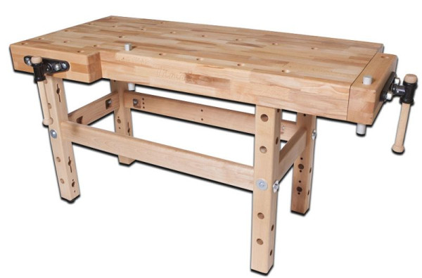 Etabli en bois de pin PROFI, 1650x790x900mm, Profi 1500/19