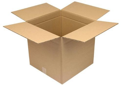 Boîte pliante en carton ondulé TransPak à 2 parois, dimensions intérieures 410 x 410 x 410 mm, qualité 2.30BC, paquet : 10 pièces, 299348