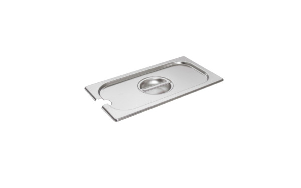 Schneider GN couvercle inox, avec évidement cuillère, GN 1/3, 530237