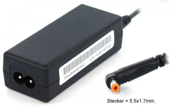 Alimentation AGI compatible avec TOSHIBA NB550D-109, 79059