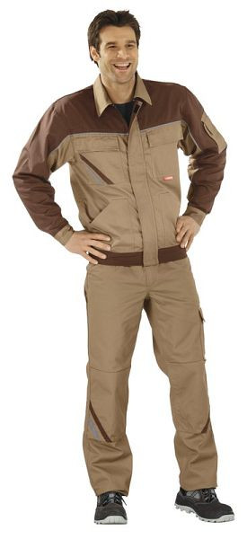 Veste à ceinture Planam Highline, kaki/marron/zinc, taille 25, 2314025