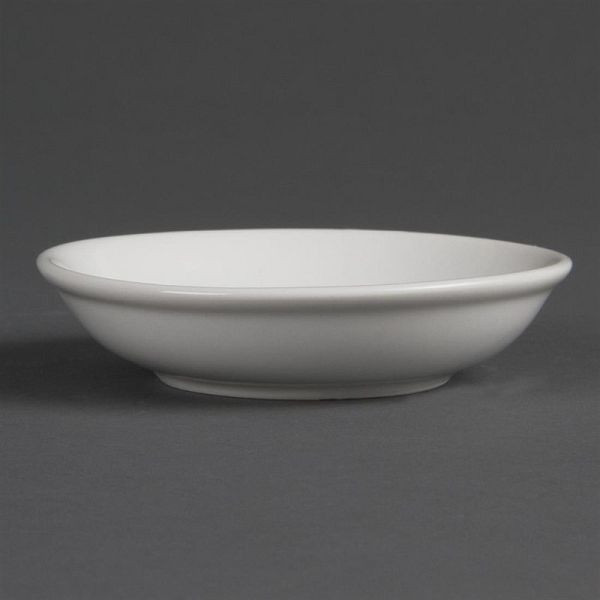 Bol à sauce soja OLYMPIA Whiteware 10cm, UE: 12 pièces, CB494