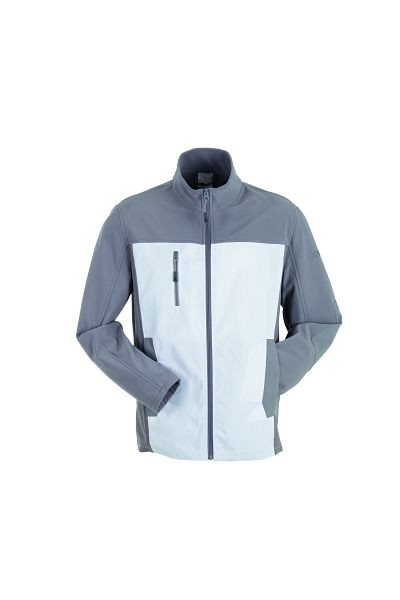 Veste hybride homme Planam Norit, blanc/zinc, taille 54, 6508054