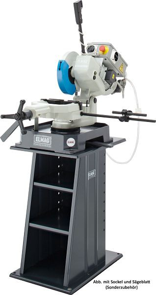 Machine à scie circulaire à métaux ELMAG, MKS 250 RLSS-N, 40/80 tr/min, 78025