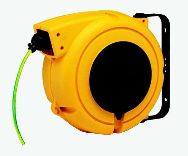 Enrouleur de câble Ebinger X 4000, 16m de câble H05V-F (jaune-vert) 1x6mm², 2.250.001