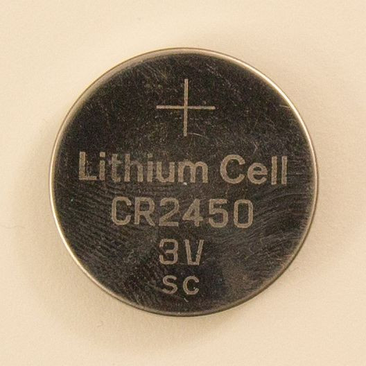 Batterie de rechange ELMAG lithium CR 2450, 3V, pour MultiSafeVario, XXL, PREMIUM, 56397