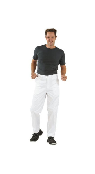 Pantalon Planam MG 260, blanc, taille 48, 0823048