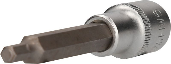 Brilliant Tools Douille hexagonale 1/2", 100 mm de long, 6 mm, BT022871