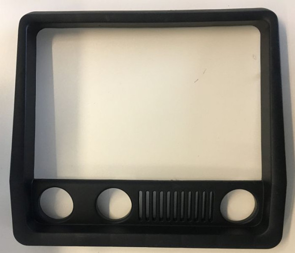 ELMAG Boîtier PVC cadre avant noir pour EUROSTART 500 automatique, 9505257