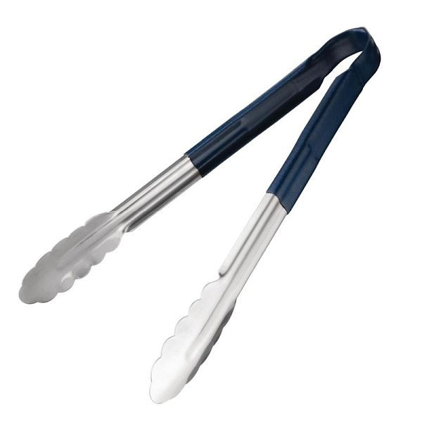 Pince de service Hygiplas avec code couleur bleu, CB156