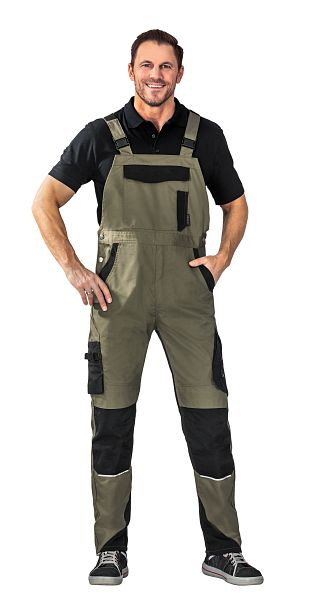 Salopette homme Planam Norit, olive/noir, taille 24, 6525024