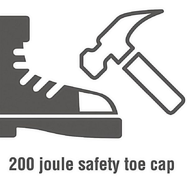 Slipbuster Footwear Chaussure de sécurité en cuir nubuck pointure 41, BB420-41