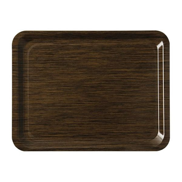 Roltex Original plateau de service antidérapant wengé 43 x 33cm, CR810