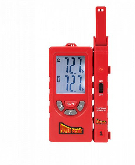 Power Probe Thermomètre numérique sans fil à deux zones, UE : 20 pièces, PPTEMPKIT