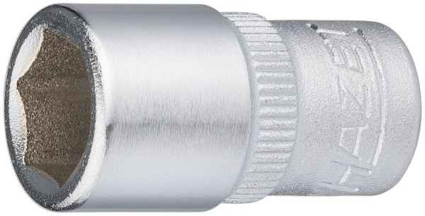 Douille Hazet, hexagonale, carré creux 6,3 mm (1/4"), 9 mm, moleté, 850-9