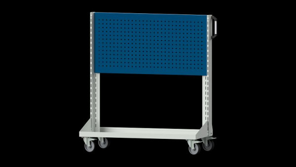 Chariot de base pour établis ANKE, modèle 556, 1250 x 450 x 1350 mm (AM 1211), RAL 7035, 962.126