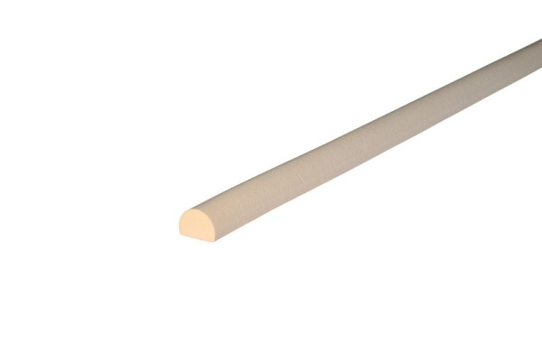 Protection de surface Knuffi, profil d'avertissement et de protection type C, blanc, 1 mètre, PC-10312