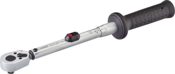 Clé dynamométrique Hazet, US STANDARD, Nm min-max : 6,8 - 54,2 Nm, lbf min-max : 5 - 40 lbf.ft, tolérance : 3 %, carré plein 10 mm (3/8 pouce), 6114-1CT