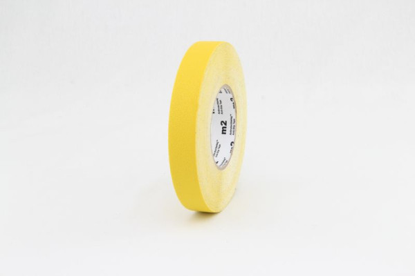 m2 revêtement antidérapant Easy Clean rouleau jaune 25mmx18,3m, M3GR025183