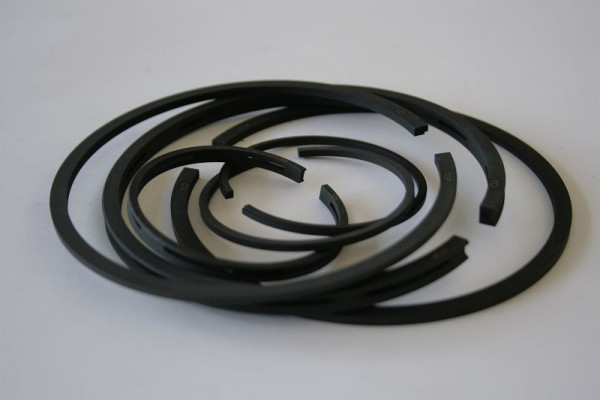 Jeu de segments de piston ELMAG (6 pièces) pour unité B 4900 (MEISTER 600), 9100661
