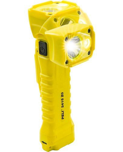 Lampe de poche LED DENIOS pour zone Ex 0, avec fonction d'éclairage ponctuel et d'évacuation, 267-004
