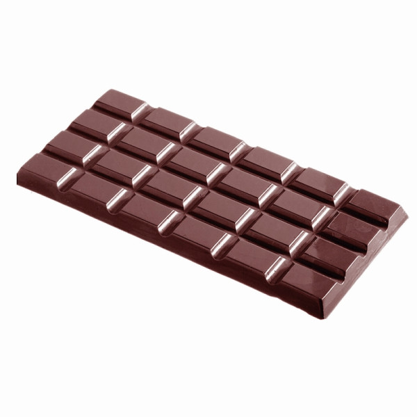 Moule à chocolat Schneider - barre, 275 x 175 x 24 mm / 155 x 77 x 9 mm, 108 g, 1 x 3 pièces, 422162