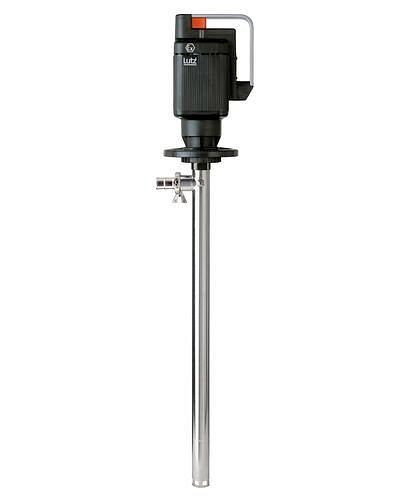 Pompe vide-fût électrique DENIOS pour aliments, profondeur d'immersion 1000 mm, ATEX, 243-255
