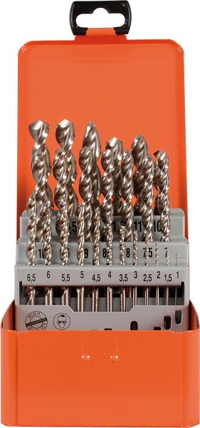 Cassette de perçage Projahn HSS-Co type UF-L 25 pièces 1-13 / 0,5 mm, 60345
