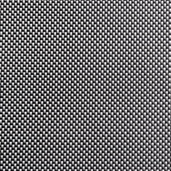 Set de table APS - noir, blanc, 45 x 33 cm, PVC, bande étroite, lot de 6, 60520