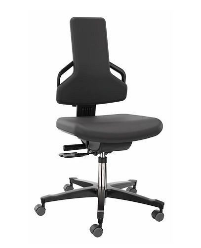 Chaise de travail Dauphin Premium, simili cuir, 266909