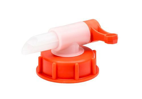 Robinet de vidange DENIOS pour récipients en plastique H 61, filetage Ø 60 mm, 117-296