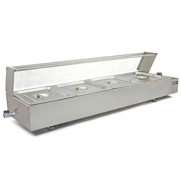 KuKoo inox Gastro 4 GN Bain Marie, 10616