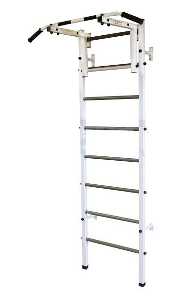 VaGo-Tools espalier fitness mur d'escalade gymnastique mur sport équipement de gymnastique blanc, 700-01/02-W_gv